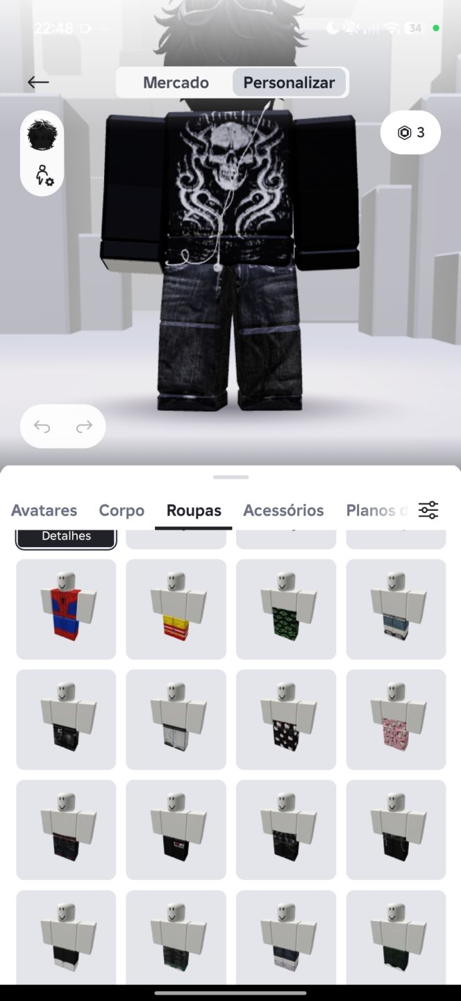 Conta de Roblox preço único