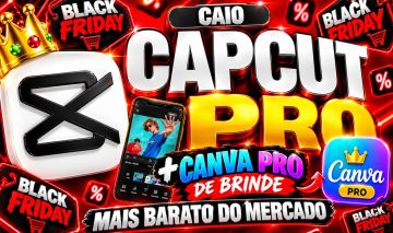 [MELHOR PREÇO]CAPCUT PRO 30 DIAS PRIVADO + CANVA PRO/BRINDES (ENTREGA IMEDIATA