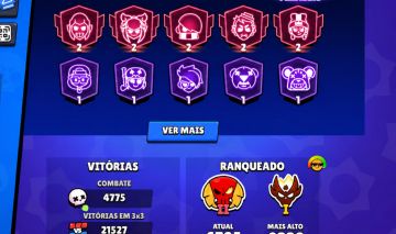 Conta de bralw stras + conta de clas Royale