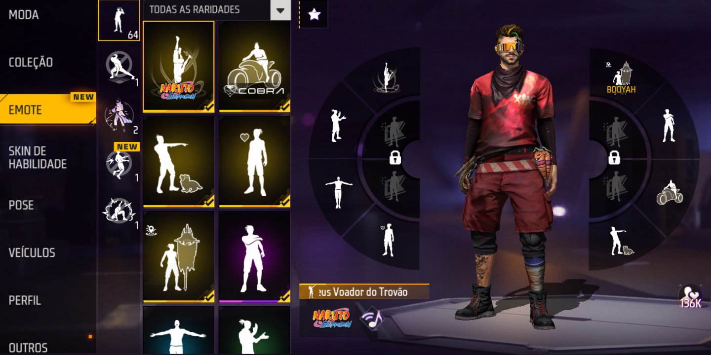 Conta Free Fire VK Full Acesso Level 60+ Itens Raros Skins e Passe Elite