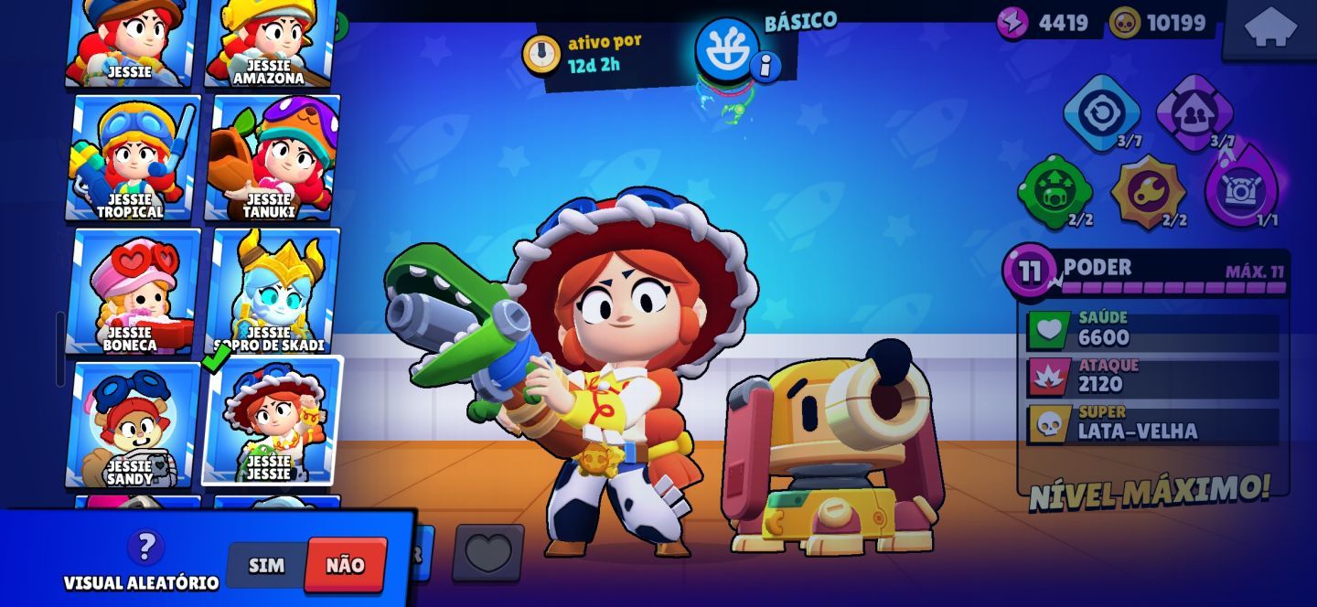 Conta Brawl Stars 75k + Clash Royale 10k