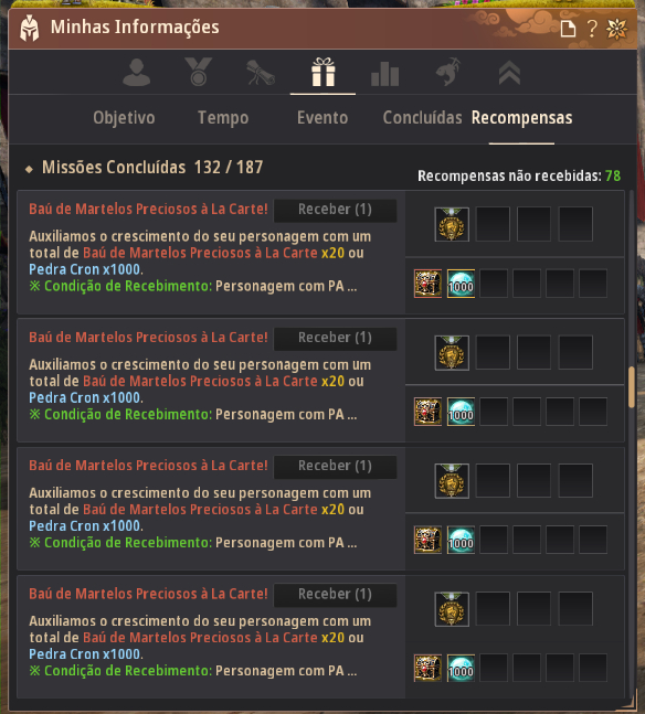 Conta para iniciante 281 de AP / 359 PD