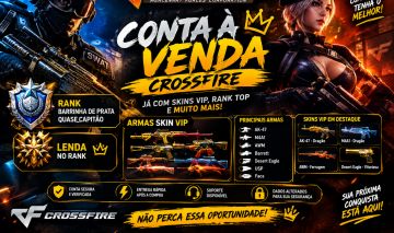 CONTA CROSSFIRE PRONTA PARA JOGAR RANKED