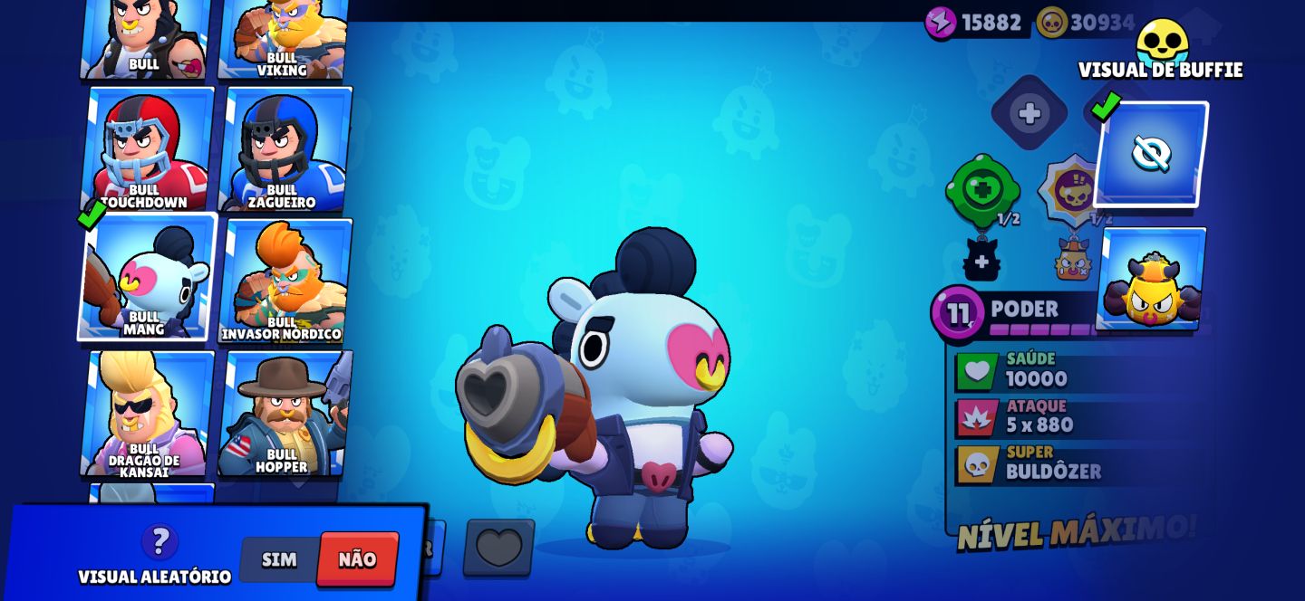 CONTA DE BRAWL COM +430 GEMAS+SKINS OLDS [PROMOÇÃO ÚNICA]