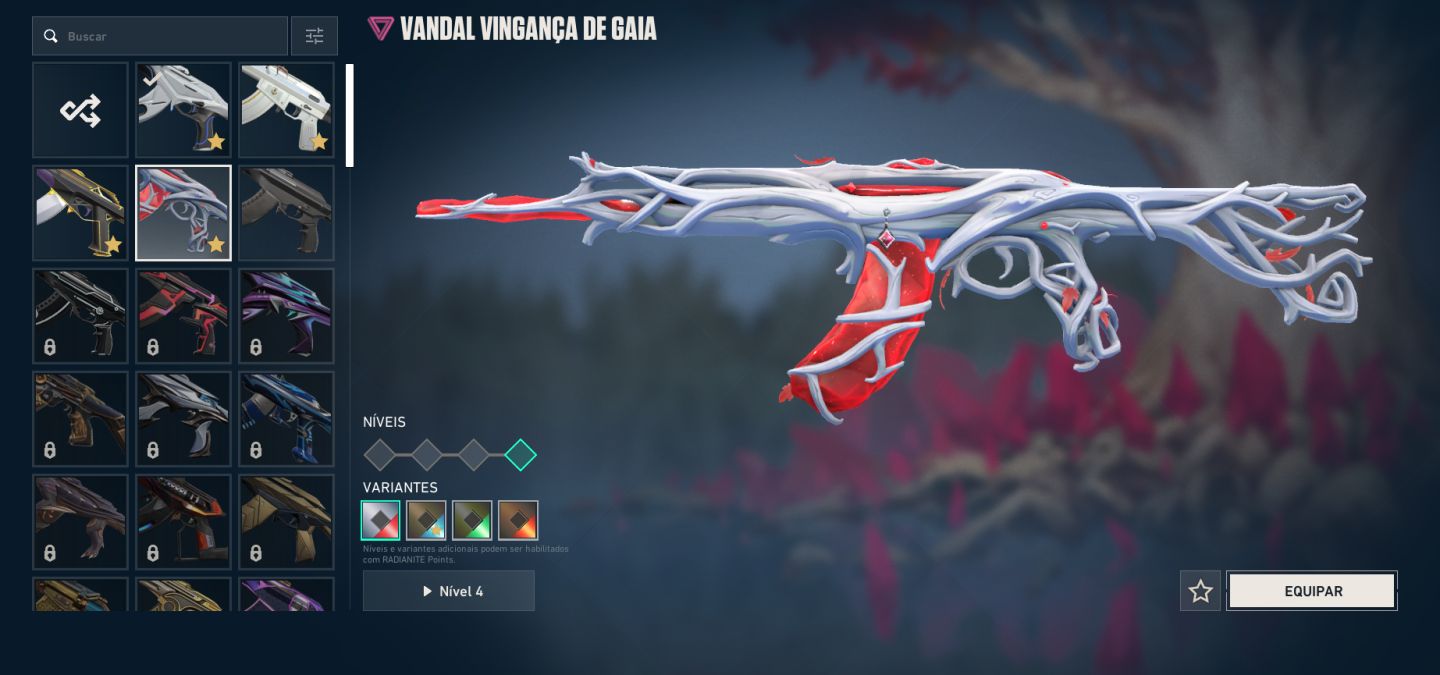 CONTA DIAMANTE COM VÁRIAS SKINS