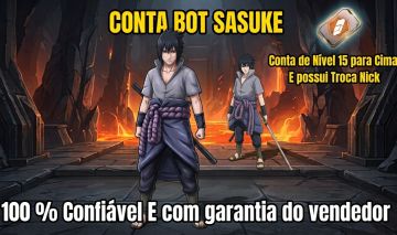 CONTA COM SASUKE LVL 15+ (freefire)