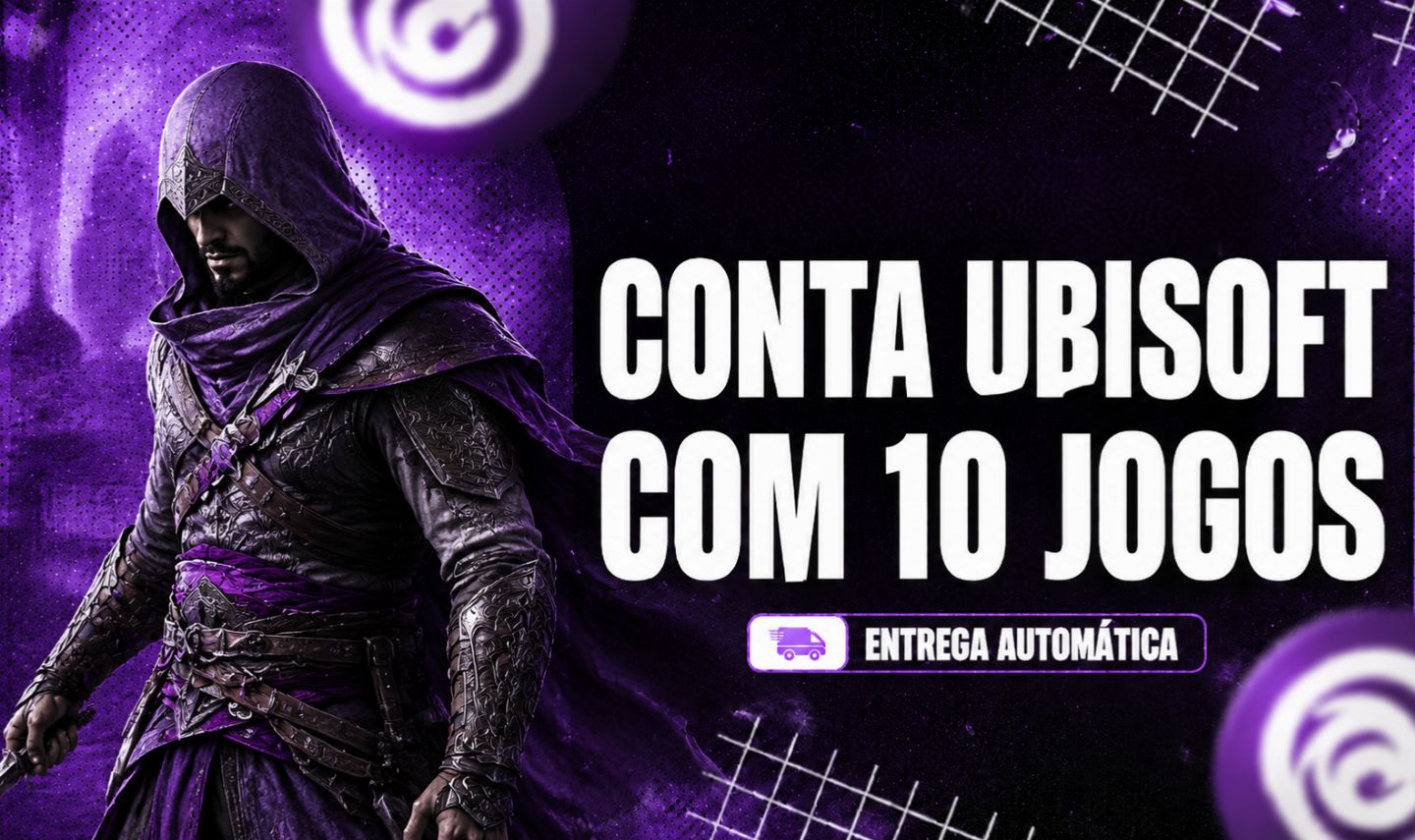 CONTA UBISOFT | +10 JOGOS | FULL ACESSO SOMENTE SUA [ENTREGA AUTOMATICA]