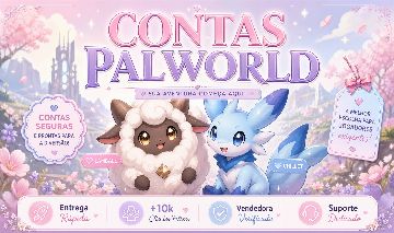 Contas Full Acesso de Palworld! Jogue ONLINE com seus amigos :)