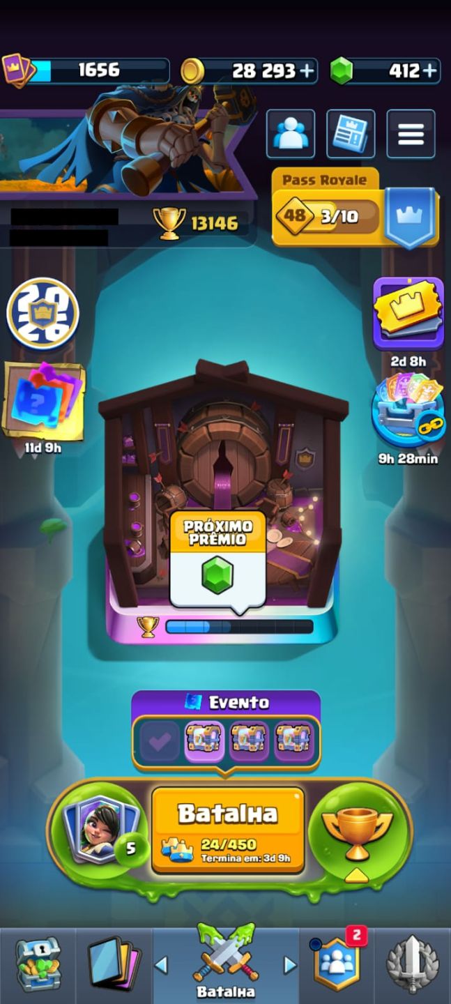 Continha 13K Clash Royale