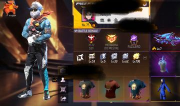 CONTA DE FREE FIRE PRIME 7