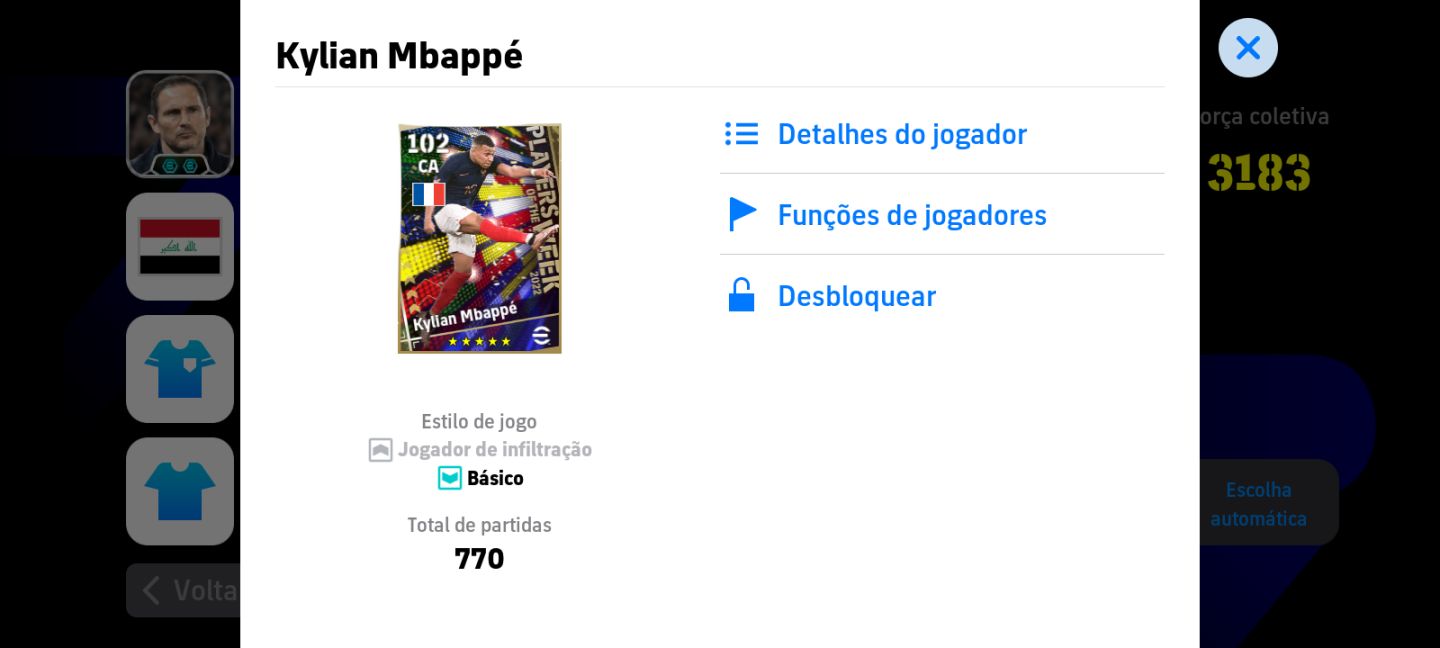 CONTA EFOOTBALL MUITO RARA!! TIME LEGENDS PES 21+CARTAS RARAS E ANTIGAS!!