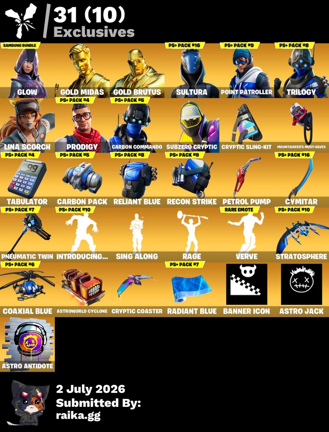 92 skins | Glow, Lara Croft, Neymar e outras skins OG [FULL ACESSO]