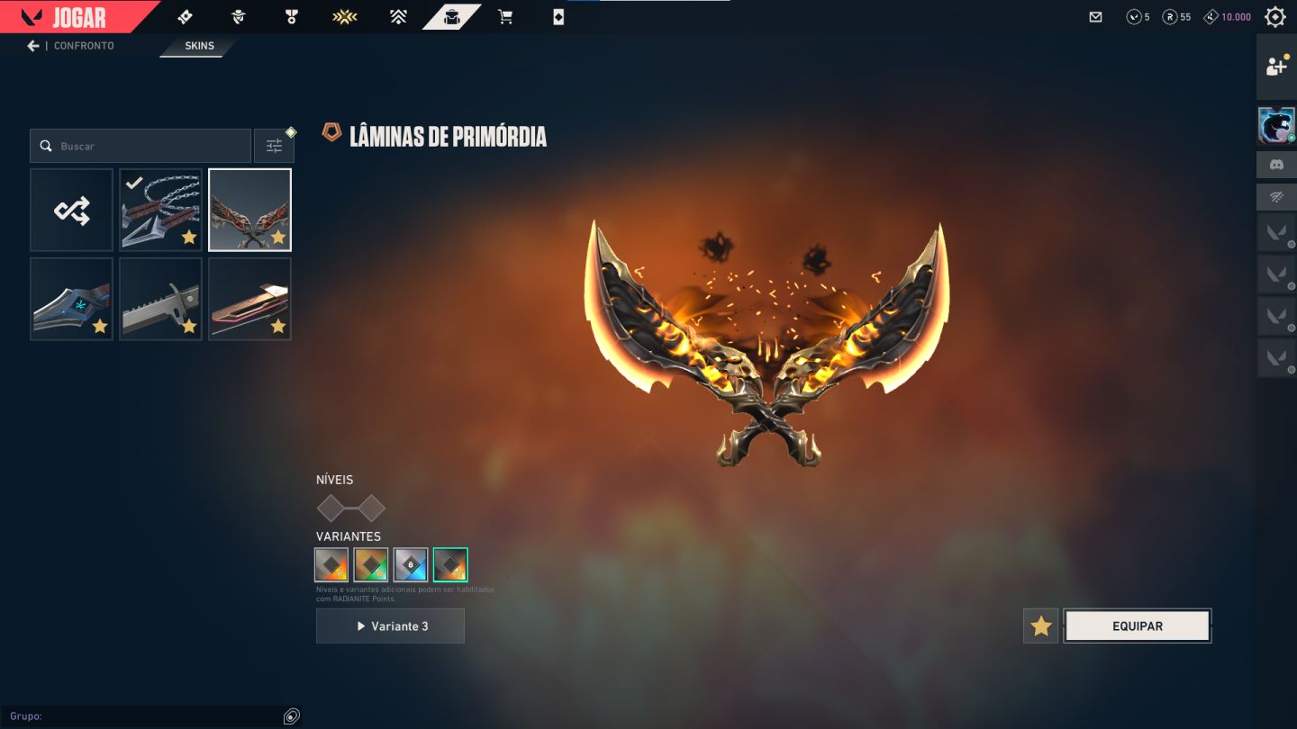 CONTA VALORANT DESAPEGO + R$ 3.000 GASTOS! ATUALMENTE DIMA 3
