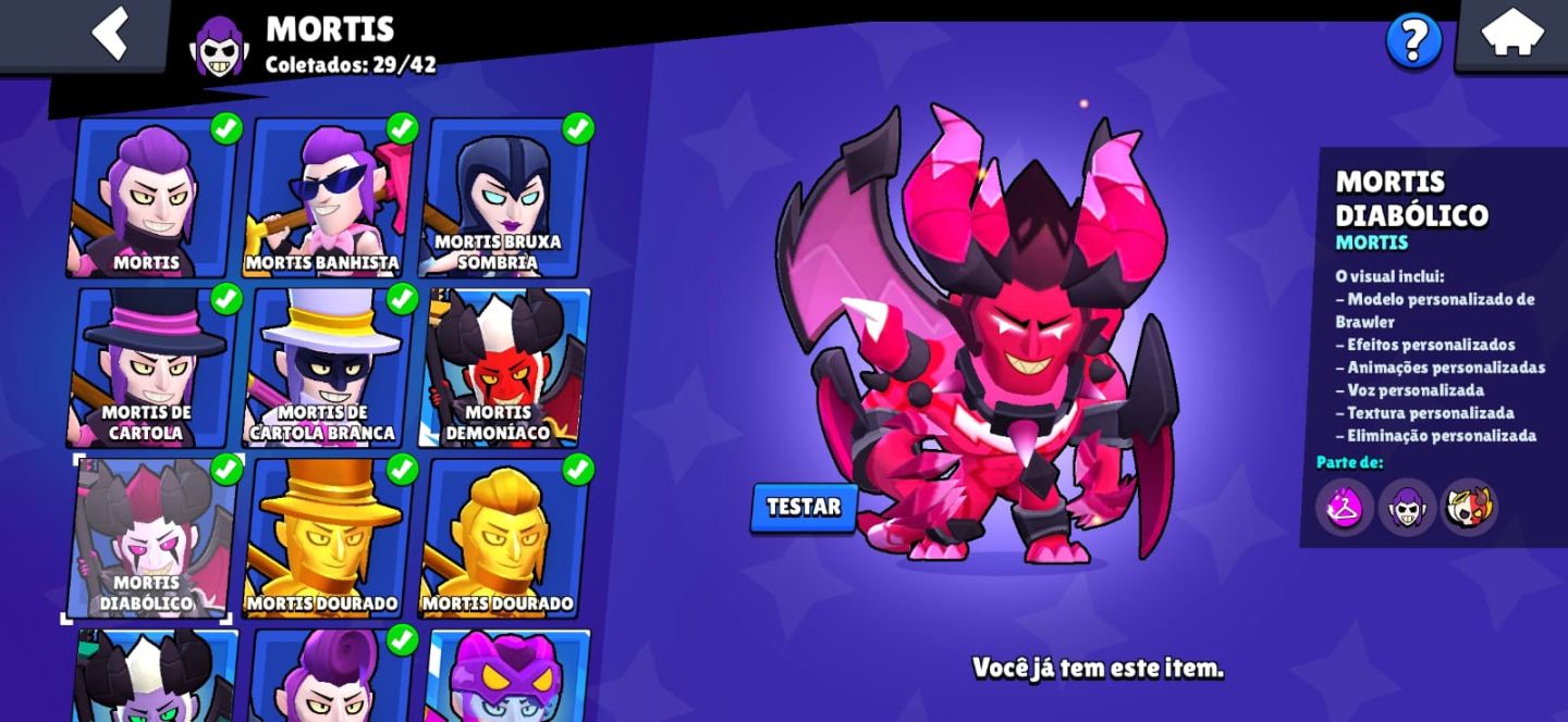 Conta Brawl Stars 85K de Troféus - Brawl Passe ativo!