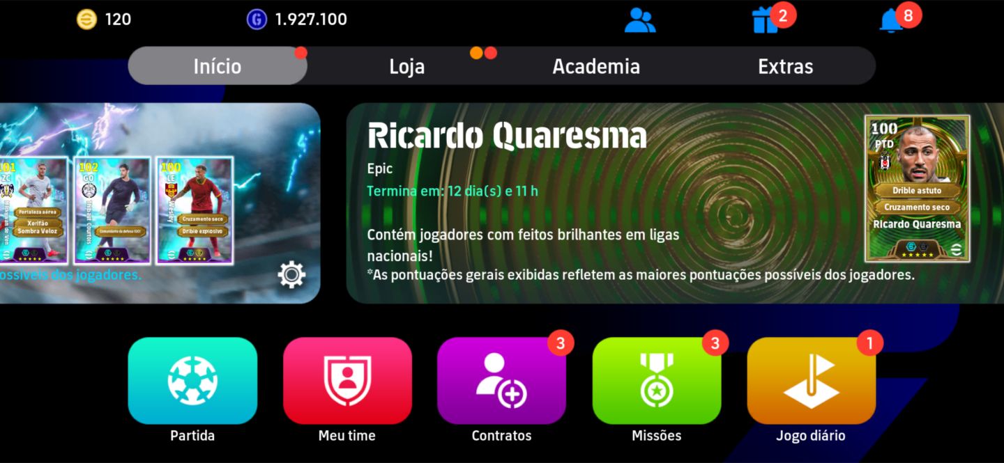 Conta Efootball ABSURDA