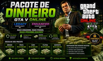 PAGOTE DE DINHEIRO GTA V ONLINE