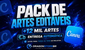PACK CANVA PREMIUM +12 MIL ARTES EDITÁVEIS | ENTREGA AUTOMÁTICA
