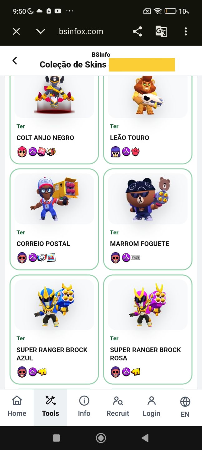 CONTA BRAWL STARS | LEIA DESCRIÇÃO