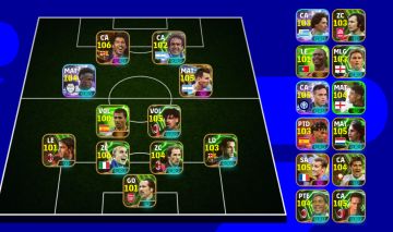 Conta eFootball Mobile 3227 de Força | 311 Jogadores | 8,4M GP | Técnicos Raros