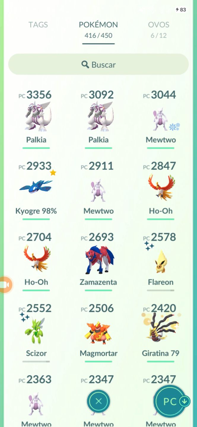 POKEMON GO CONTA LV71 TOP
