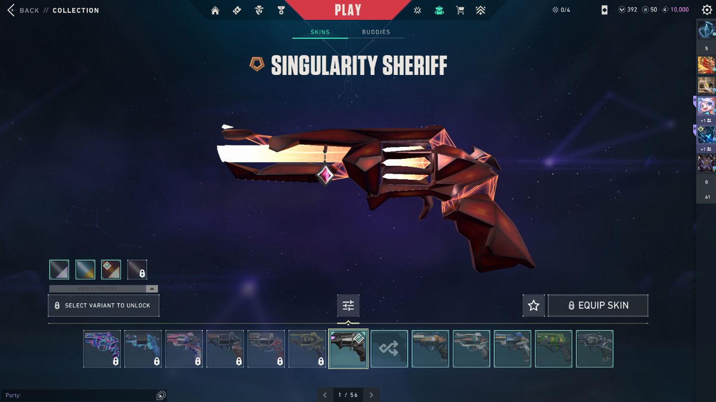CONTA VALORANT NV446 ( PHANTOM CHAMPIONS + FACA LOCK IN + MUITAS SKINS)