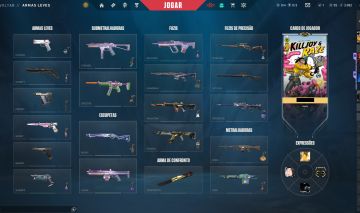 Conta Valorant com mais de 10K em skins. Champions 22/23/24/25, VCT, Arcane.