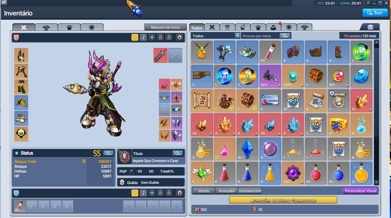GRAND CHASE | CONTAS FULL LV 90 | 4 CLASSE | CL 120+ | PRONTA ENTREGA