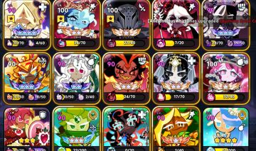 Conta CRK End-Game High Tier | 173/181 Cookies| Ancients/Beasts/Lendários+Guests