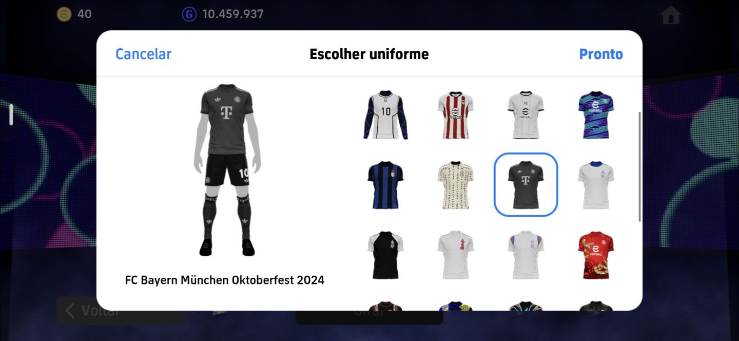 Conta efootball