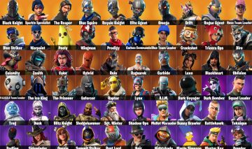 CONTA FORTNITE OG RARA | BLACK KNIGHT | 92 SKINS | FULL ACESSO