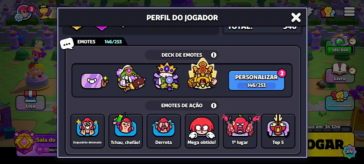 CONTA SQUAD BUSTERS À VENDA ALTA PROGRESSÃO