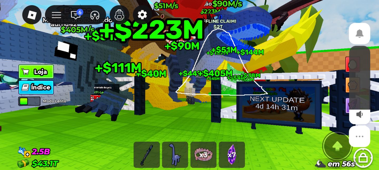 Conta de Roblox gemada