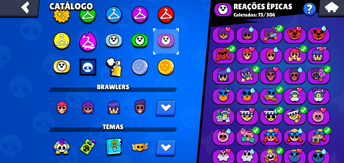 CONTA BRAWL STARS 106/106 COM 62K E MAIS DE 310 SKINS | NEGOCIO VALOR