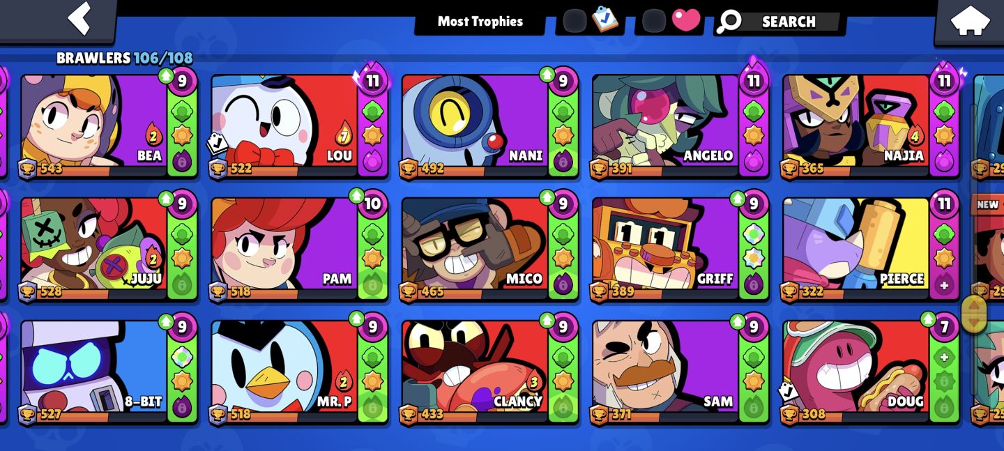 Conta Brawl Stars