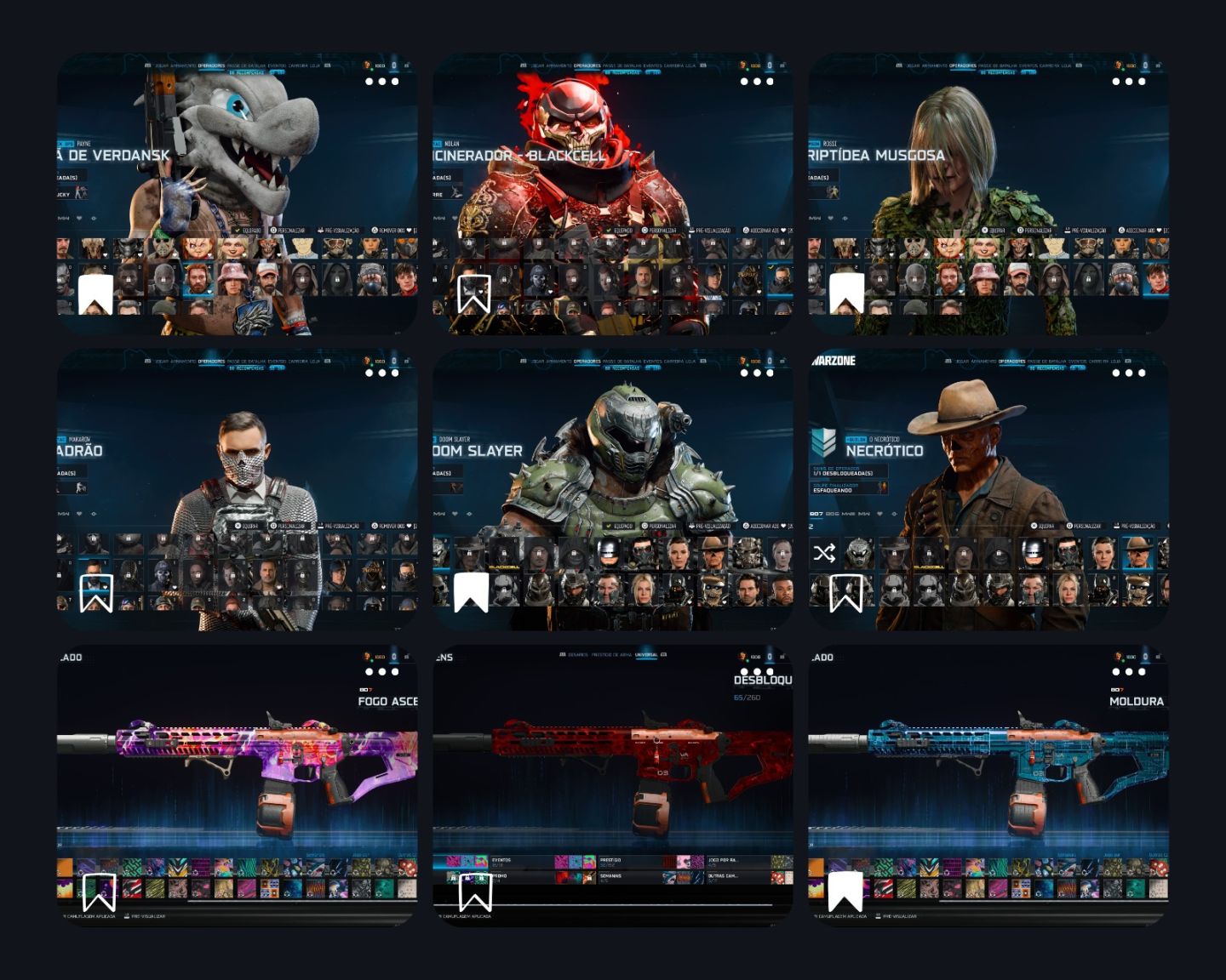 CONTA LV 1.000 WARZONE