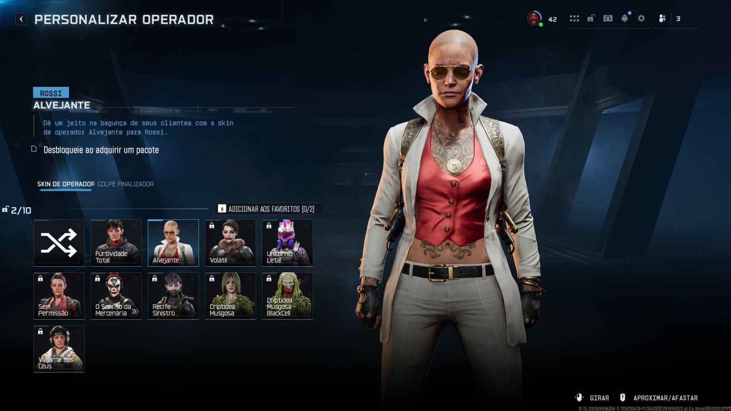 CONTA WARZONE IRIDESCENTE E MUITA SKIN