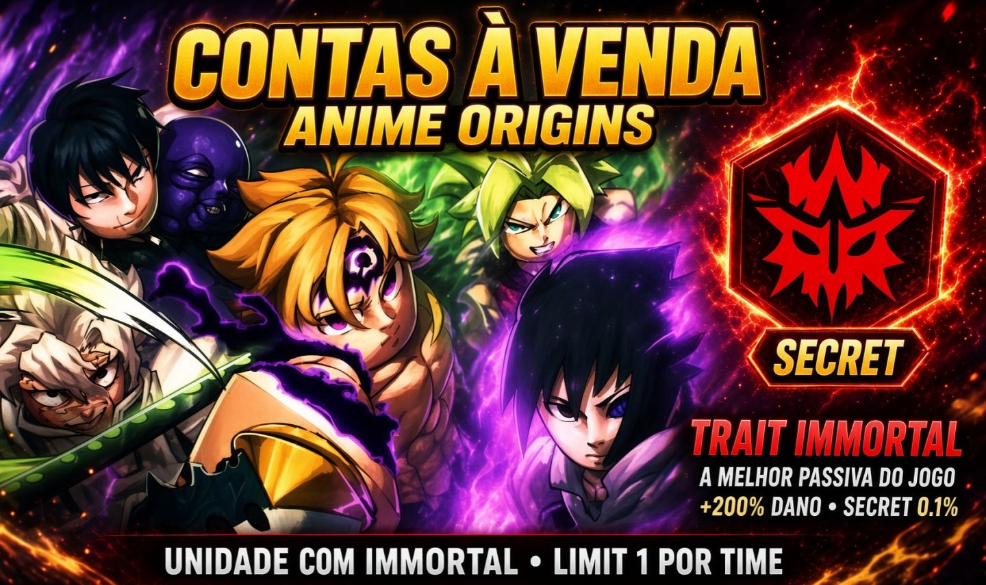 Anime Origins contas com immortal