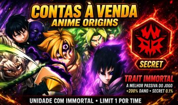 Anime Origins contas com immortal