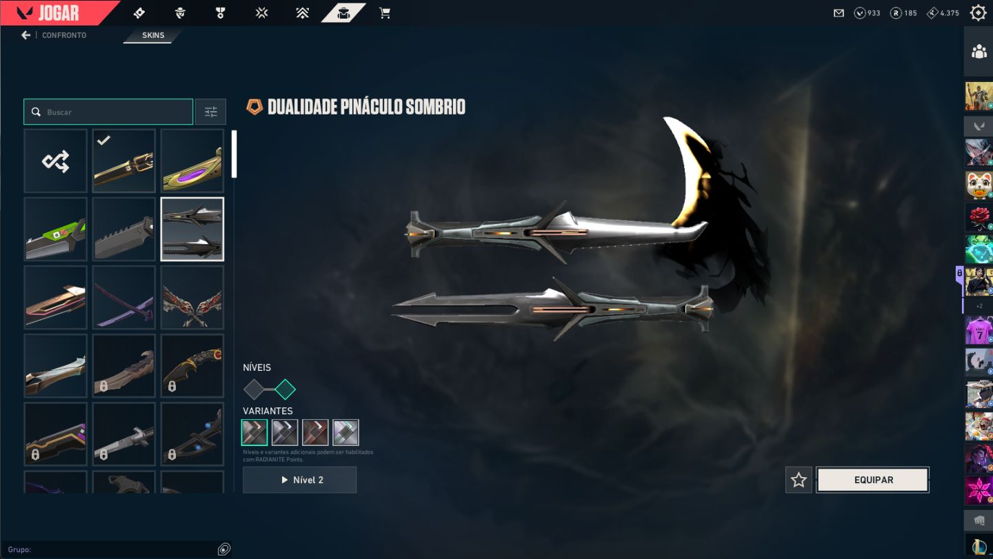 CONTA VALORANT | Elo Alto | cheio de skins