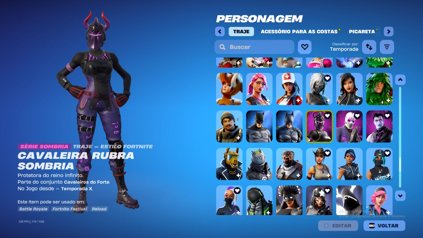 FORTNITE | 250+ SKINS, COLLABS FAMOSAS, COSMÉTICOS RAROS E MUITO MAIS!