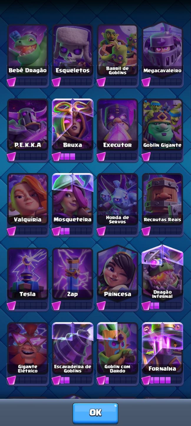 CONTA CLASH LVL 15 10K500 TROFÉU 12 EVOS (ACEITO PROPOSTAS!)