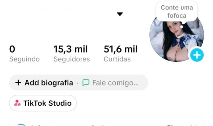 Conta TikTok 15K Seguidores