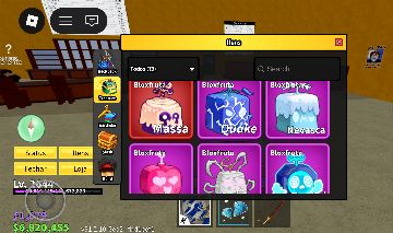 [CONTA BARATA] Lv.2600+ GodHuman | Dough & Portal No Inventário | Blox Fruit