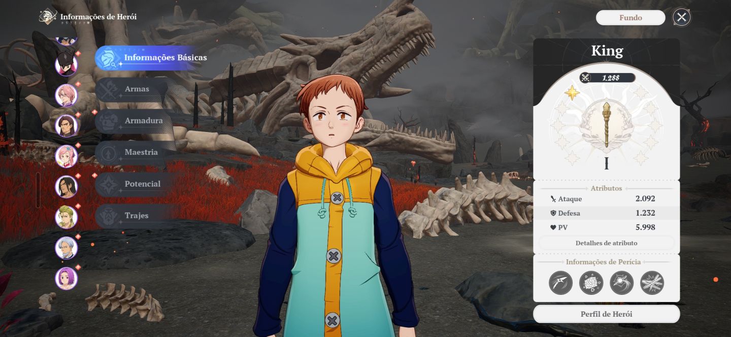 Conta The Seven Deadly Sins: Origin, boa pra iniciar o jogo!