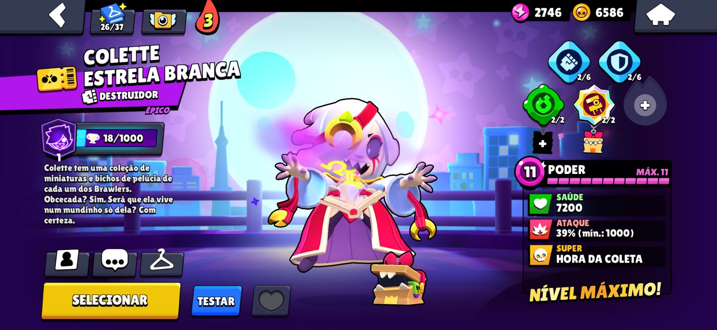 CONTA BRAWL STARS GEMADA!!