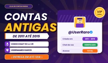 ROBLOX CONTAS ANTIGAS, USERS RAROS E CONTAS COM VOICE