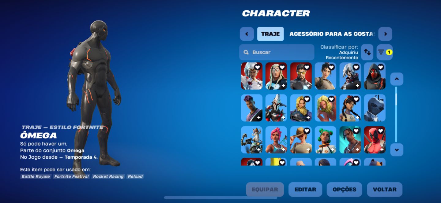 CONTA FORTNITE SKINS RARAS: TRAVIS ESCOOT, REVERSA NEO ENTRE OUTRAS