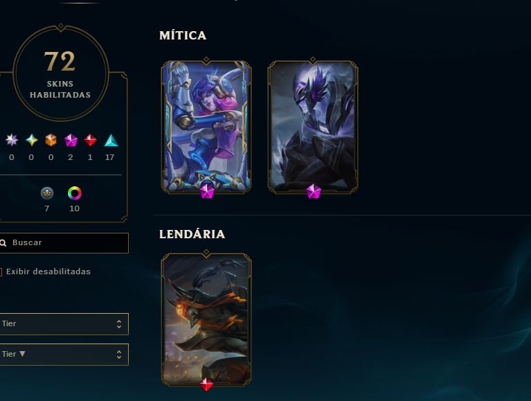 CONTA LOL MESTRE SOLO DUO E FLEX MAIN JUNGLE