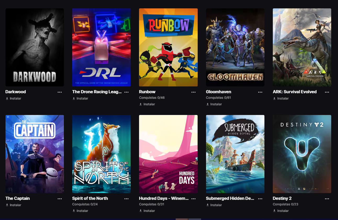 Conta full aceso Epic Games com diversos jogos