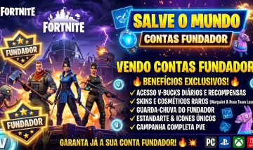 Conta Fundador Salve o mundo!!!